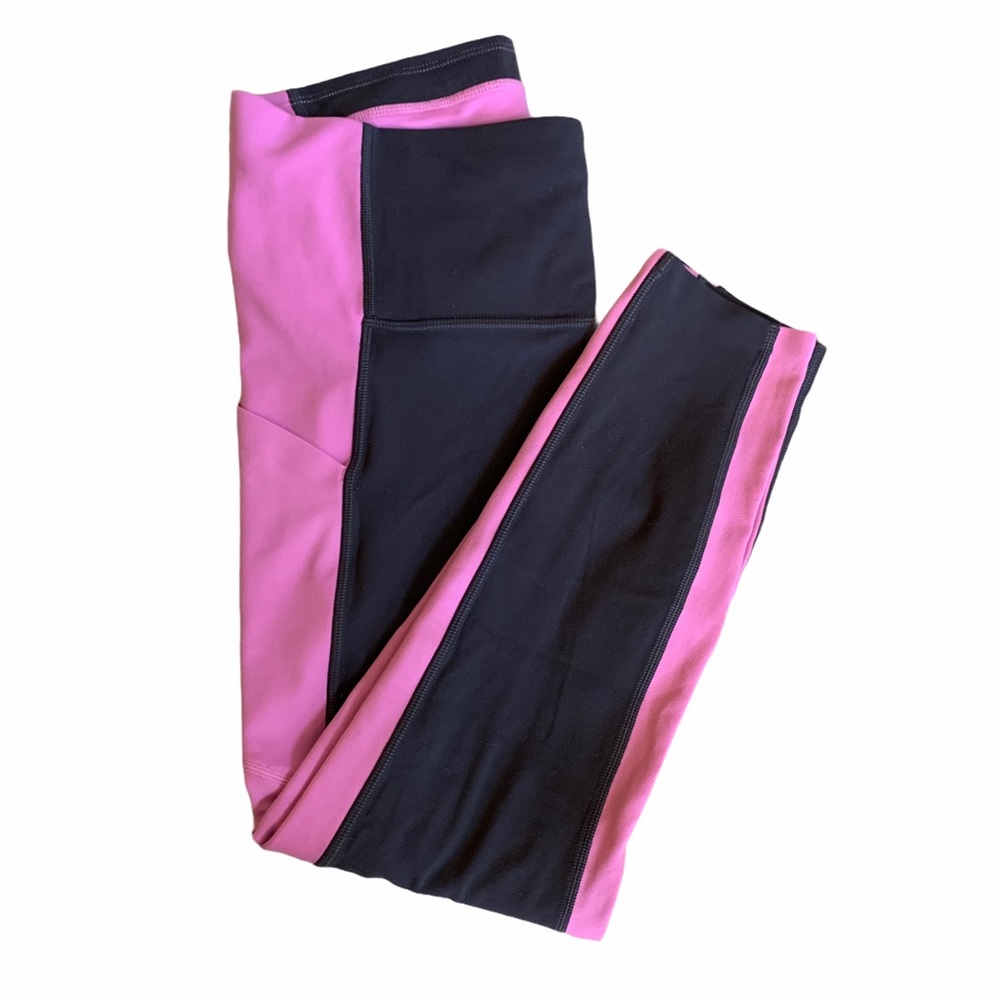 Athleta PowerVita Two Tone Pocket Capri MP